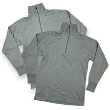 2x Dutch Army Grey Jumper Cold Weather Thermal Norgie Pullover