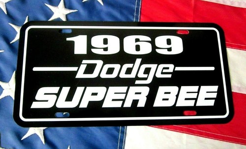 1969 dodge super - super, license