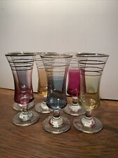 6 Vintage Multicoloured