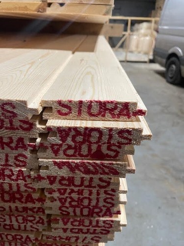 Pine timber red wood - pine, t&g
