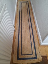 JUTE RUG HALL RUNNER. LARGE