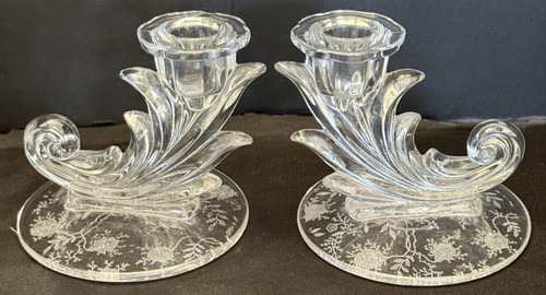 Vtg fostoria manganese glass - vtg,