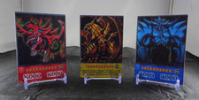 3x God Cards (Slifer, Obelisk