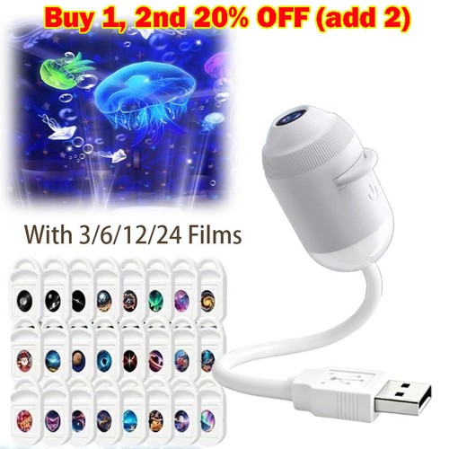 Galaxy projector night - 2-in-1,