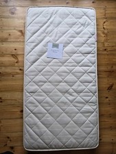The Little Green Sheep organic cotton Twist Natural Cot Mattress 70 x 140 cm.