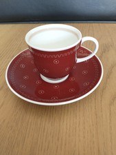 Red Circle &Dot Design Susie