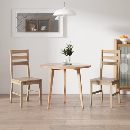 Dining chairs pcs solid - chairs,