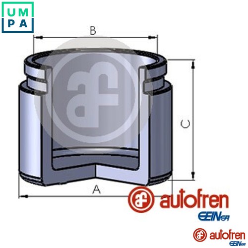 Piston brake caliper d025564 - piston,