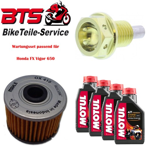 Set oil filter drain plug - set,