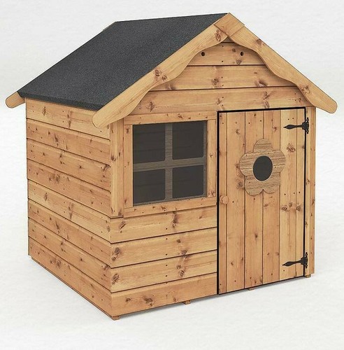 4ft wooden wendy playhouse - wooden,