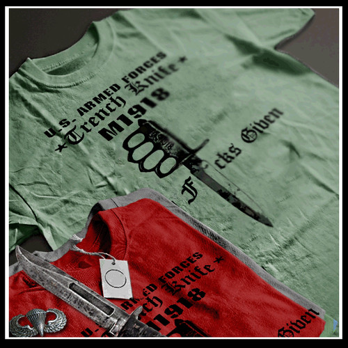 Combat knife shirt military - combat,