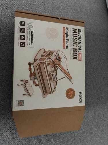 Mechanical music box piano - box,