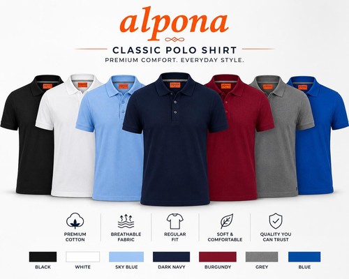 Men polo shirt short - polo,