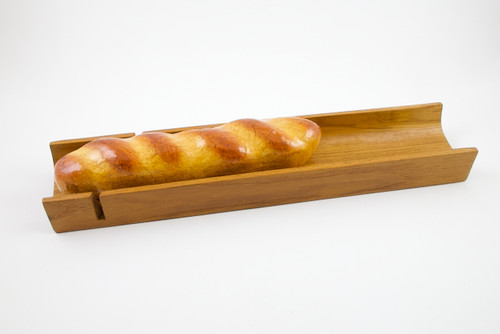 Vintage teak wood french - wood,