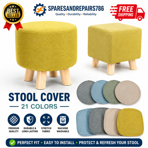 Small wooden footstool - wooden,