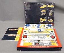 Vtg MECCANO No. 6 BUILDING SET 550 Parts To Build 77 Models BOXED w/Manuals- L36