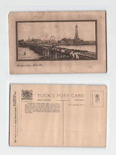 Blackpool from north pier - blackpool,