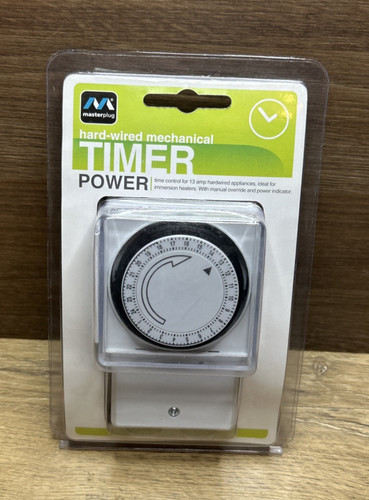 Masterplug hard wired timer - wired,
