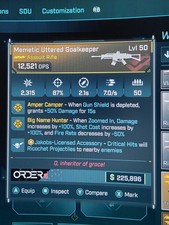 Borderlands 4! MODDED! Goalkeeper Assault Rifle. OP!