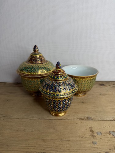 Vintage set benjarong - 3,