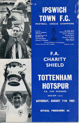 Charity shield 1962 - fa,