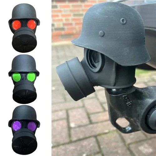 Gas mask helmet - gas, hitch