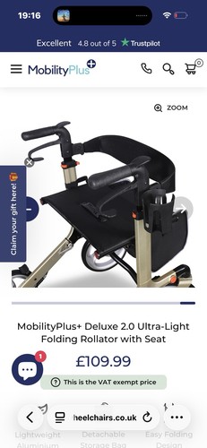 New mobilityplus deluxe - new, mobilityplus+