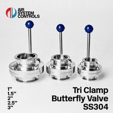 Tri Clamp Sanitary Butterfly