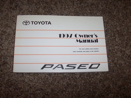 1997 toyota paseo - toyota,