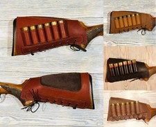 Leather Shotgun Butt Stock