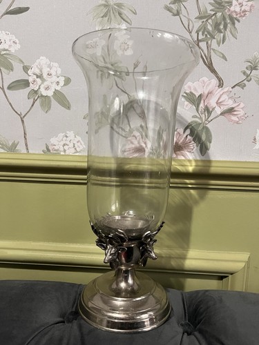 Heavy silver plate glass - silver,