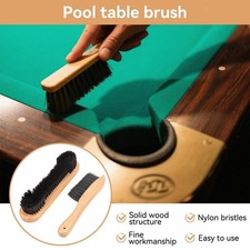 Pieces pool table - table, brush