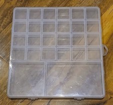 26 Grids Compartment Plastic Bead Organiser Storage Box Craft