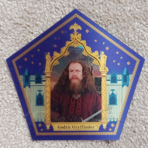 Official chocolate frog card - chocolate,