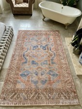 Huge 2.5m X 1.5m Traditional Rug (Red, Blue, Pink, Brown) - HOUSE CLEARANCE!