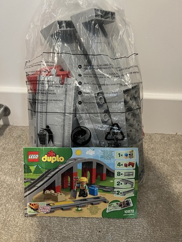 Lego duplo town train - lego, bridge