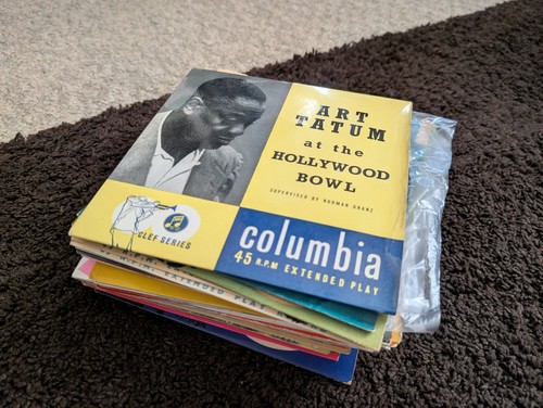 Jazz folk 45s vinyl - 45s, job