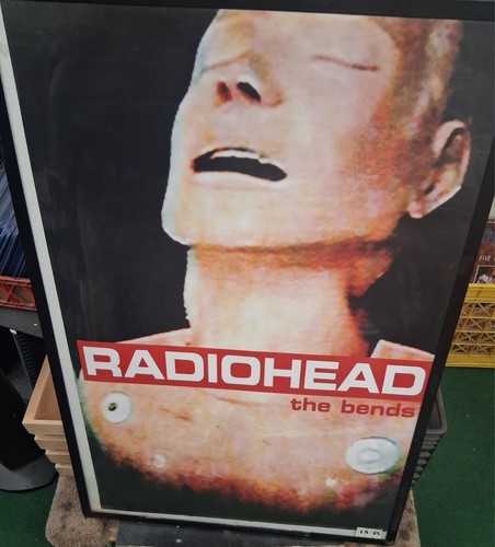 Radiohead poster rare new - radiohead, mid