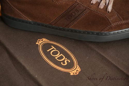 Tod tods brown suede shoes - tods,