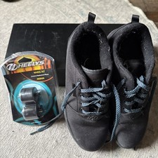 Heelys Pro 20 Shoes Sz US8 UK7  Wheelies Wheel Wheels Skate Sneakers w/Wheel Kit