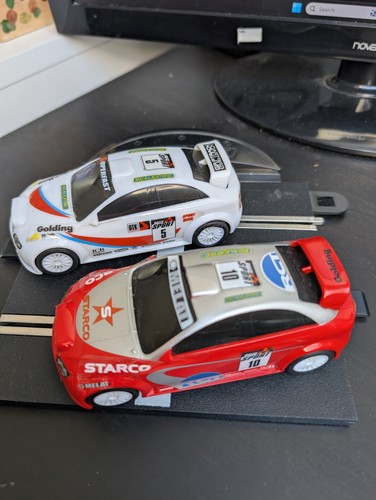 Scalextric start rally slot - start,