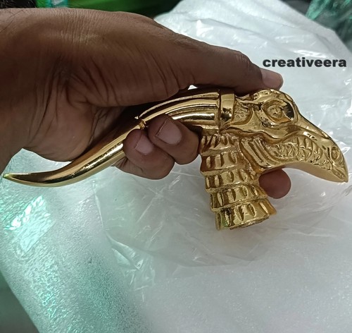 Handmade antique head - handmade, handle