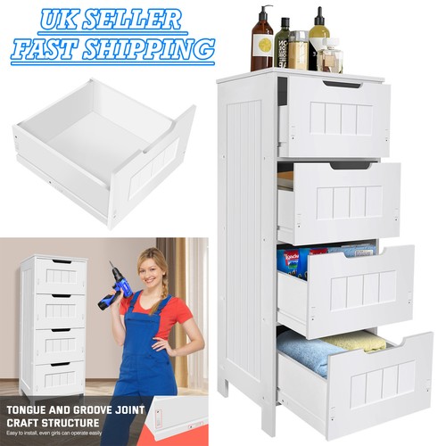 Bathroom drawer cabinet - bathroom, 4-drawer