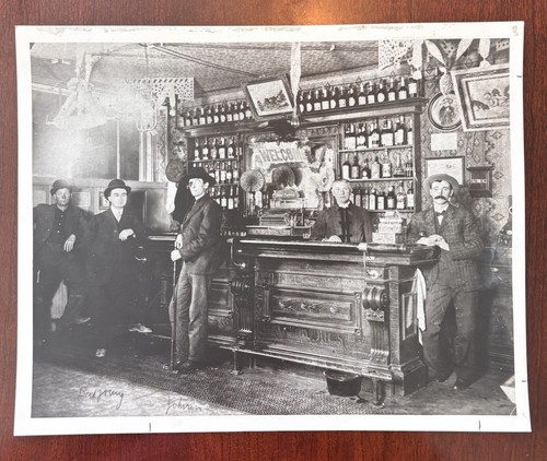 Early saloon interior photo - early,