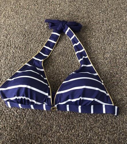 Ocean club bikini top blue - bikini,