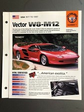 1971 - 1997 Vector W8-M12