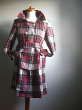 LEE COOPER TARTAN COAT 8 10