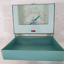 Vintage Krups 1970s Wall Mounted Kitchen Scale  Light Blue + White - O6