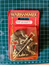 Warhammer High Elf Silver Helm Knight Blister Sealed  OOP