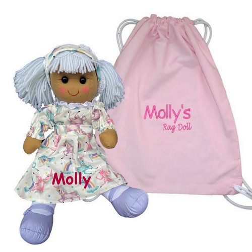 Personalised rag doll baby - personalised, baby's